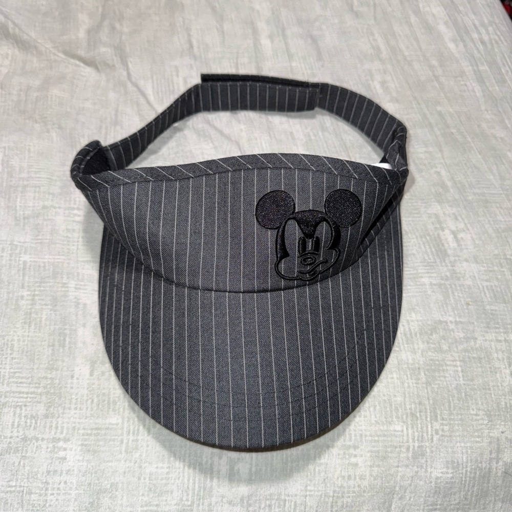 Disney Gray Visor with Mickey Mouse Design